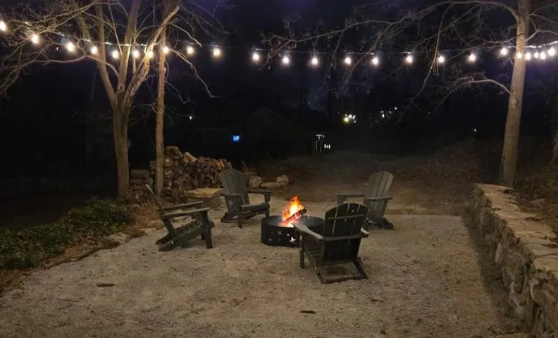 Historic Stone Cottage with River view and Fire Pit