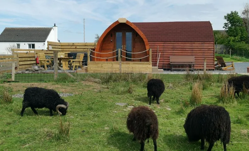 Achmeney Glamping Pod Larger Than Average Pod