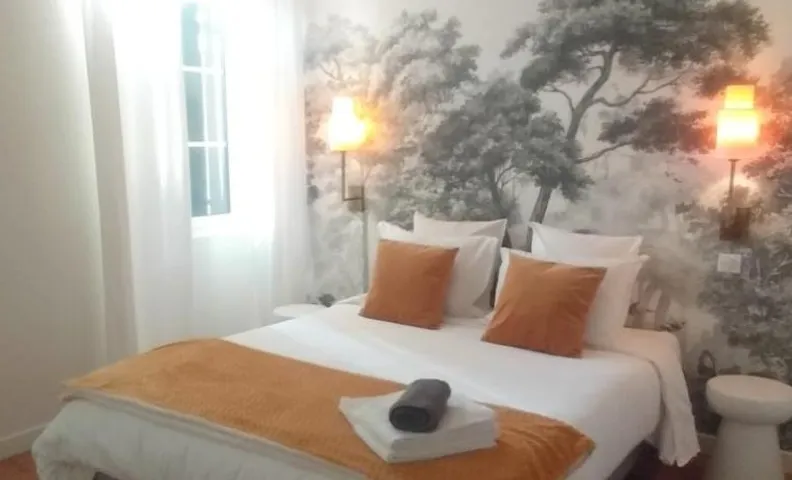 chambres d'hôtes numéro 2 Le Bedat côté jardin