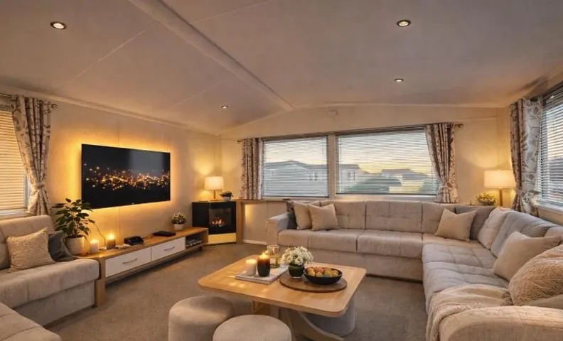 Cozy Family Caravan at Haven Kent Coast