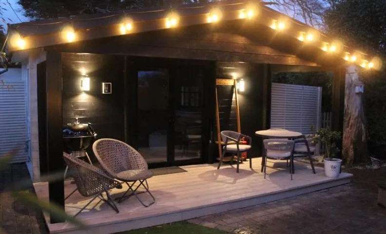 White River Retreats luxury lodges with Private Wood Fired Hot Tubs