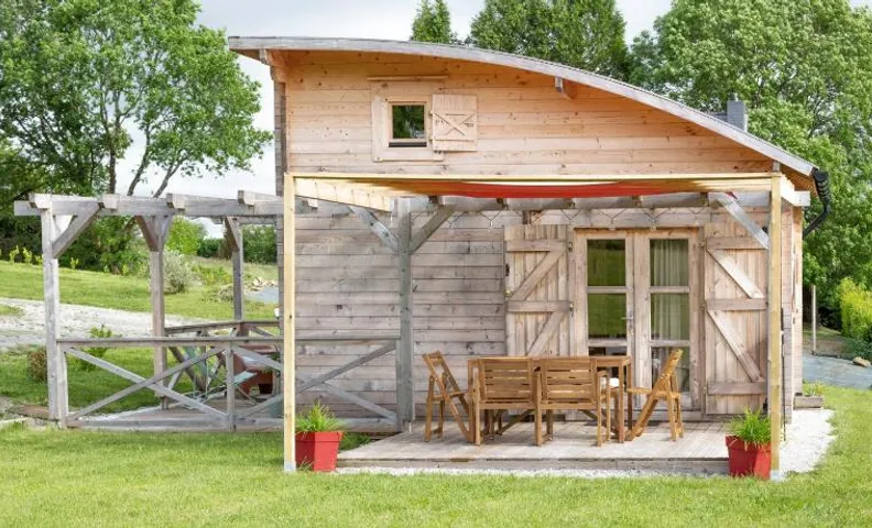 Chalet 5 personnes, proche canal