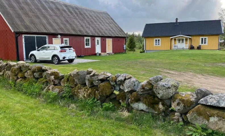 Skog Fegen nära Ullared