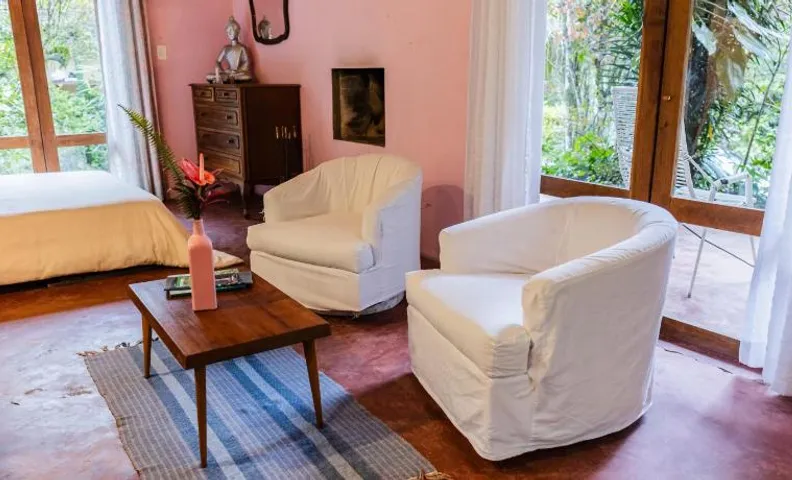 Casa Aureliano Macondo Banho de Floresta Lareira