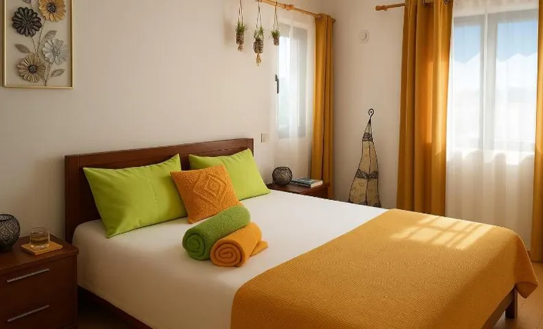 Casa da Risca Amarela Quarto