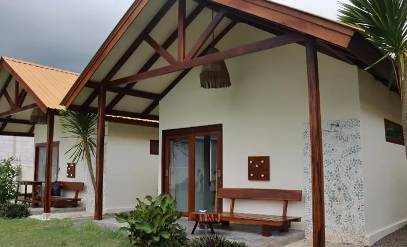 OUTSIDE bungalow