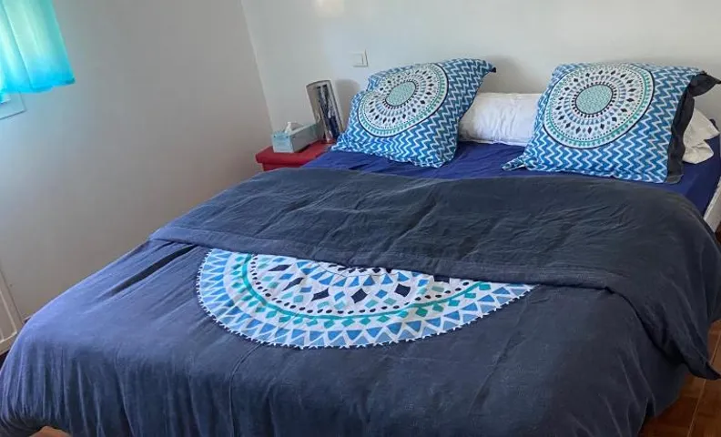 Chambre avec un lit King size