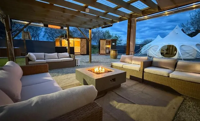 Forest Hillside Glamping Retreat