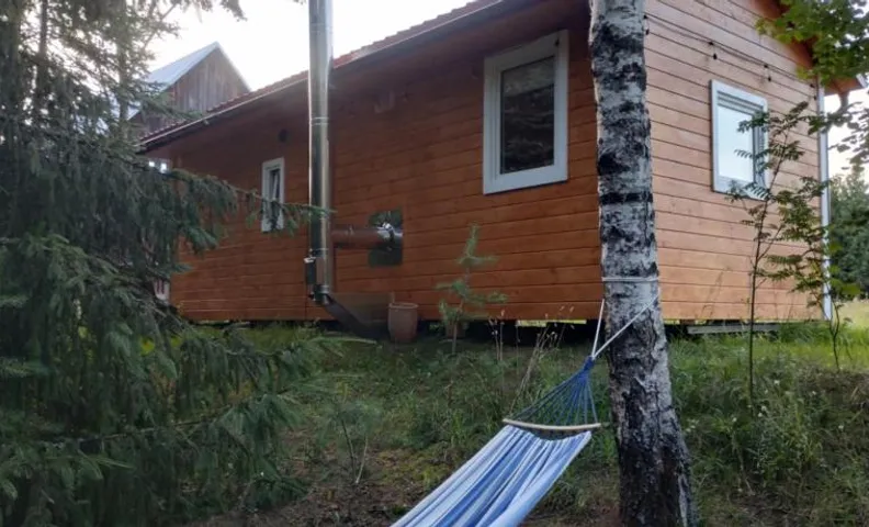 Stacja Hańcza - agroturystyka w domku z kominkiem oraz sauna wolnostojąca
