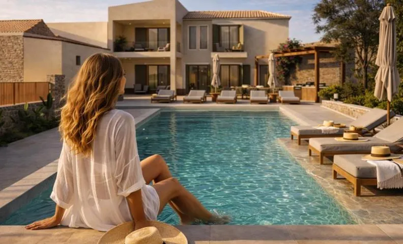 Casa Harmonia - 5 Bedroom Group Villa with Private Pool, Outdoor Cinema & Fire Pit