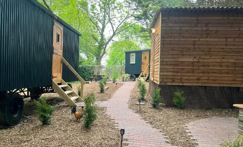 Half Moon Shepherds Huts