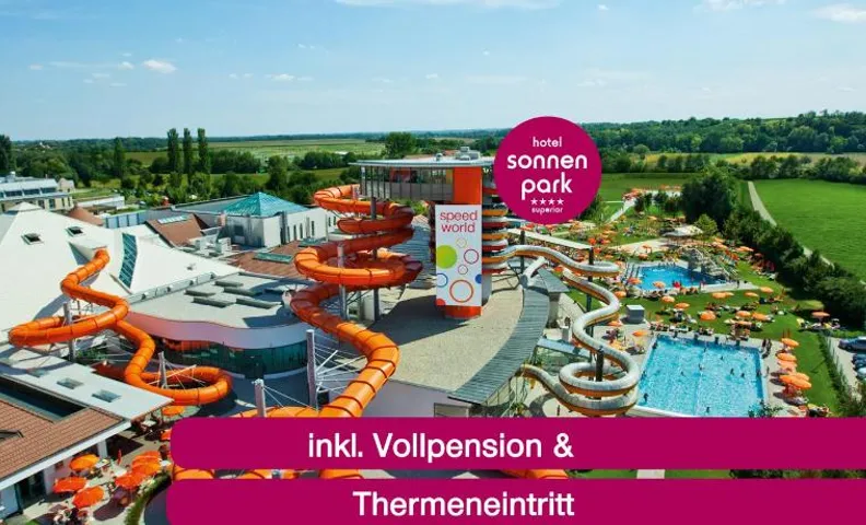 Hotel Sonnenpark & Sonnentherme inklusive - auch am An- & Abreisetag!