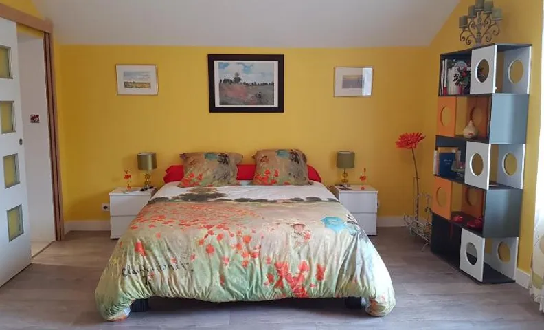 Chambre coquelicot