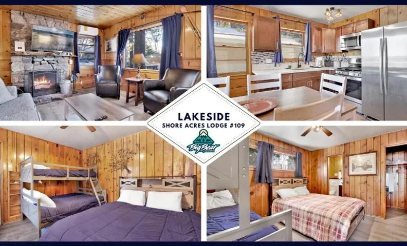 Lakeside Family Cabin by Big Bear Vacations