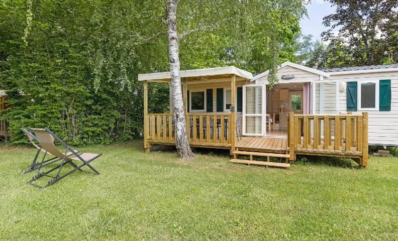 Mobilhome semicouvert Noisetier 6 p