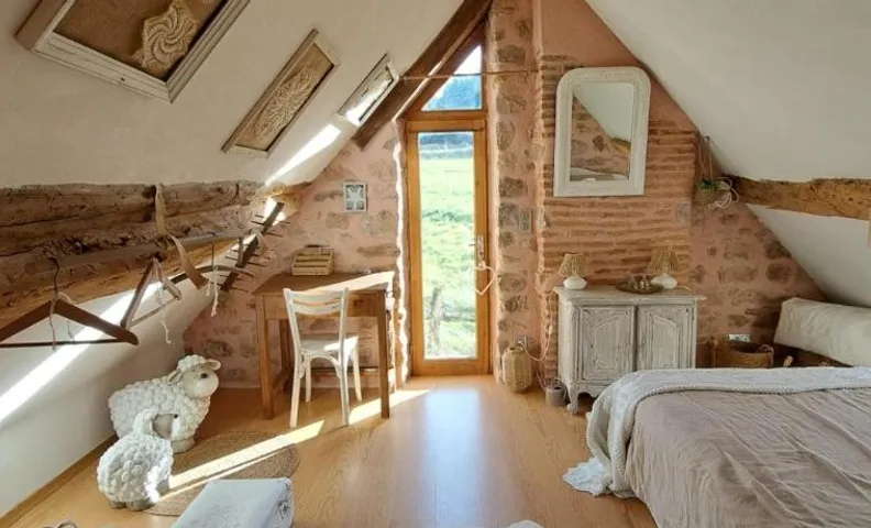 Maison la Bambine chambre nature