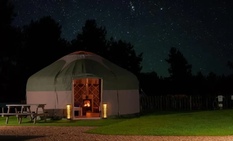 Glamping at South Lytchett Manor