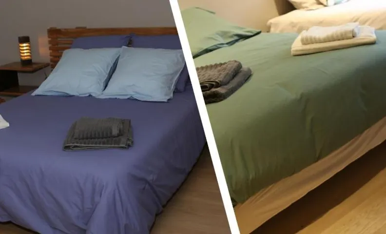 Chambres avec salle de bain et petit déjeuner chez JP&Josy