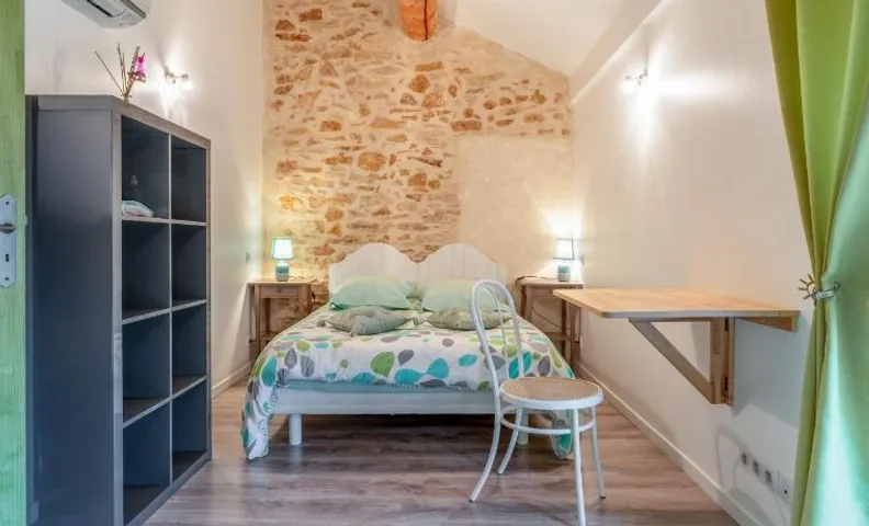 Chambre Olive Verte