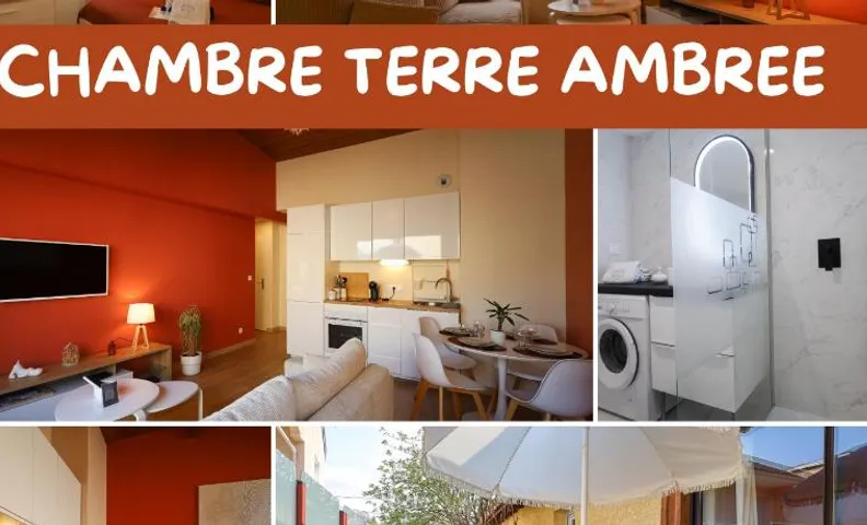Chambre en colocation -terre ambrée- centre - ville - parking