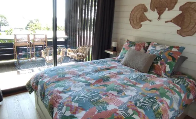Chambre Perchée avec vue imprenable sur le lac de Lacanau