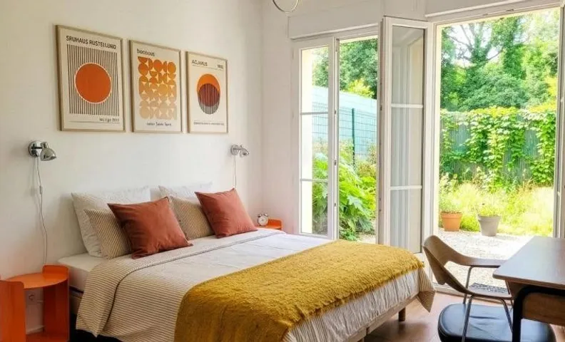 La Maison Marne & Bois - Private Suite & Garden, kitchenette, near Paris