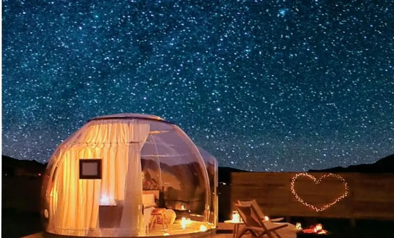 The Hunter Valley Star Gazing BubbleHotel