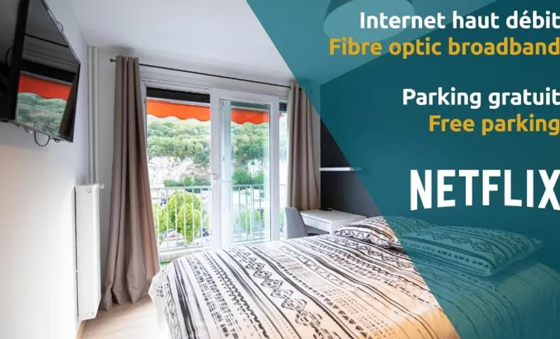 Les chambres du Vercors - Parking Free Fibre Netflix