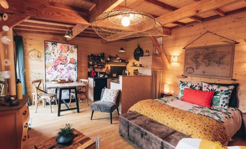 La cabane du bon chemin ,spa