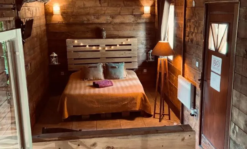 Chambre avec spa privé