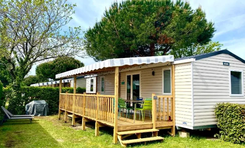 Mobil Home Excellence 6 personnes au camping Mer et Soleil, Saint George d'Oléron