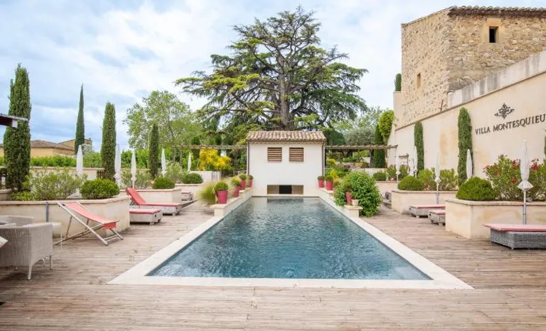 Boutique Hotel La Villa Montesquieu & sa piscine