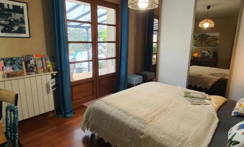 Chambre d'hôtes L'Oustal, Terrasse privée & petit-déjeuner, Sidobre