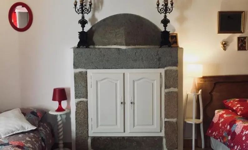 Maison d'hôtes l'Angevinière, chambre des Anges proche Mont-Saint-Michel