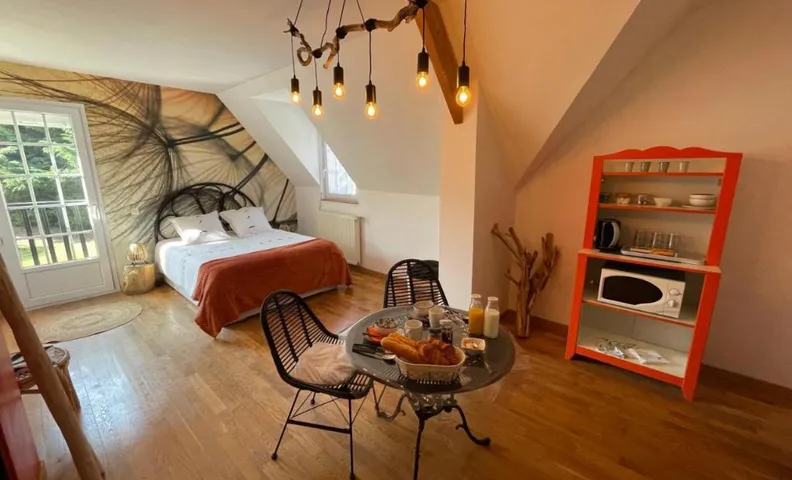 Belle Chambre Double ORANGE Tout Bonnement Bien