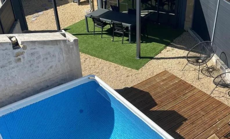 Maison chaleureuse avec parking sur place