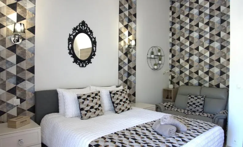 Chic & charme à la campagne, chambre climatisée avec kitchenette, accès PMR