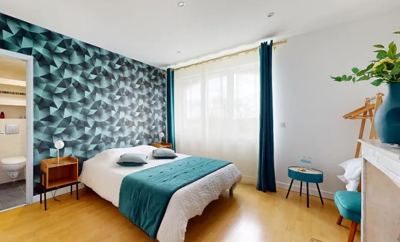 Chambre au Manoir de l'Onde, au bord de l'Yonne, près de Sens