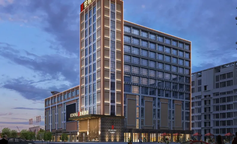 Echeng Hotel Hezhou Fuchuan Chengdong Cultural Plaza