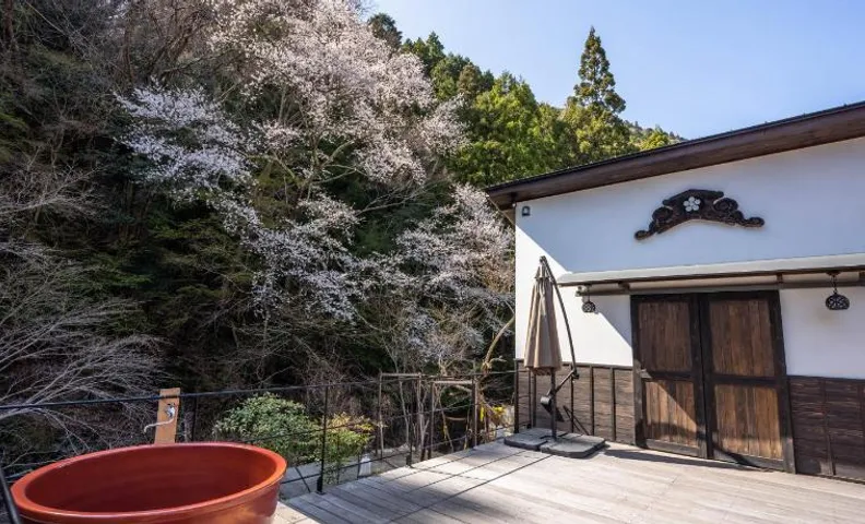 Temple Lodging Shukubo Kakurinbo at west side of MtFuji