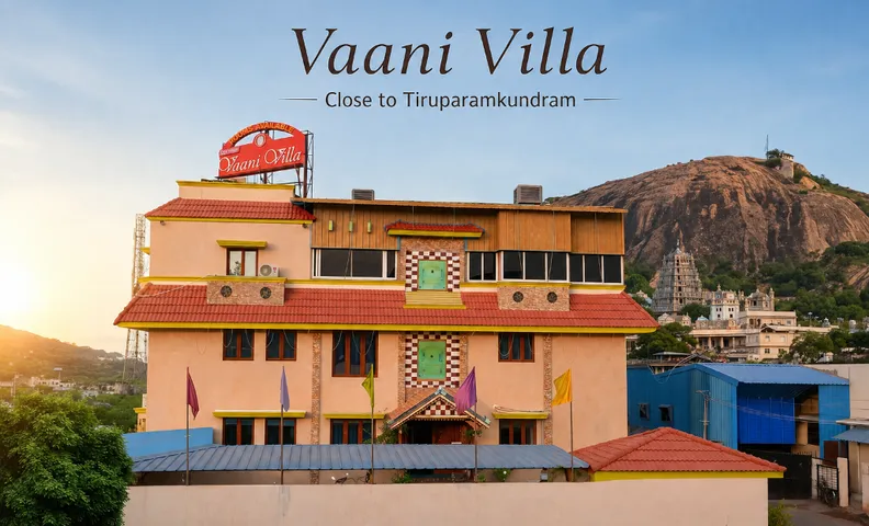 Hotel Vaani Villa Near Tiruparankundram