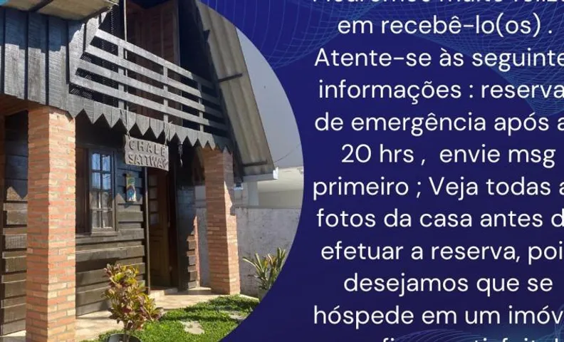 Chalé Sattwa Prudentópolis/WIFI/Pet/garagem