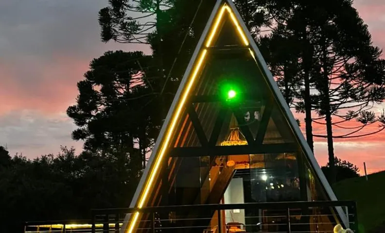 Chalé Montem Verde I Refúgio na Serra Catarinense em Ponte Alta com Hidro próximo Lages, Urubici