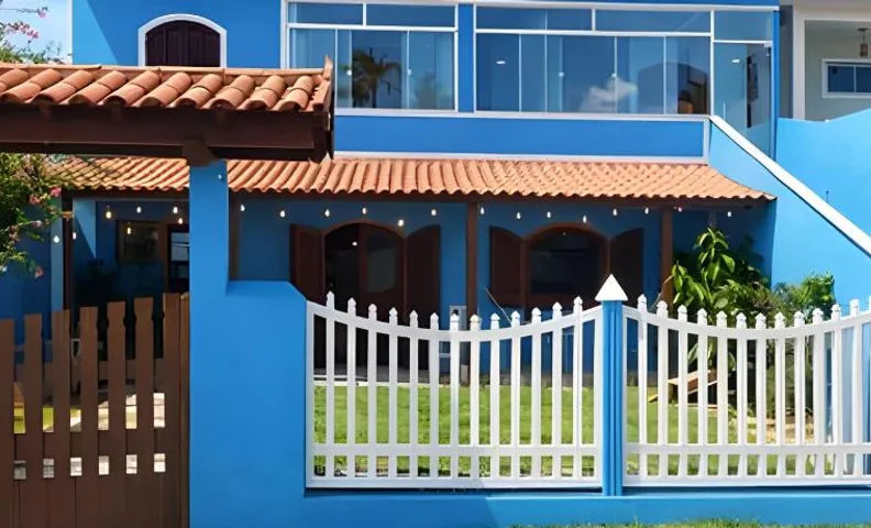 Casa aconchegante com vista mar Barra de São João