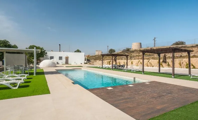 Casa Rural Acueducto l Piscina l Cabo de Gata l Ideal para Familias y Grupos