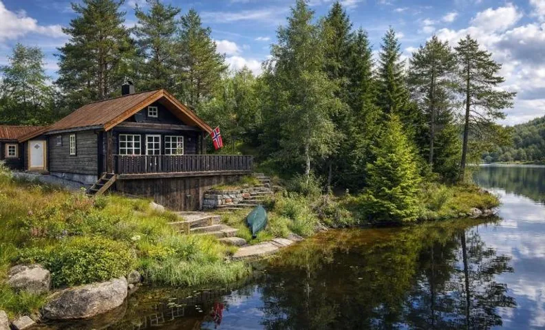 Holiday cottage with sauna close to Kjeragbolten-Bedding included
