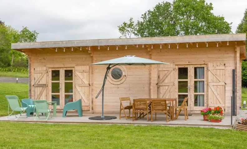 Chalet 4 pers Landeleau 2kms canal