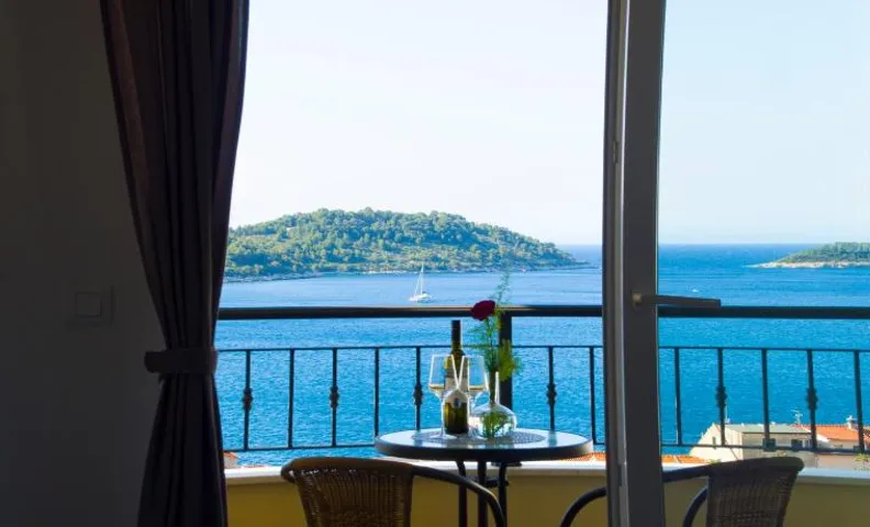 A lovely and cozy room with a breathtaking view