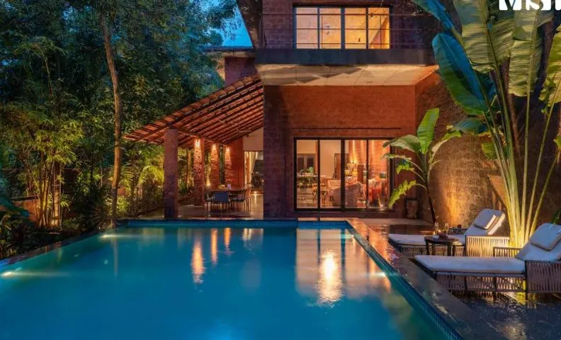 StayVista's Moira By The River - Exclusive Poolside Estate