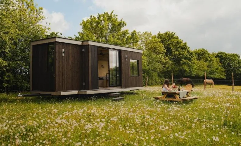 Puits Carré - Parcel Tiny House - Tiny House près des chevaux dans le Perche MAE-8941